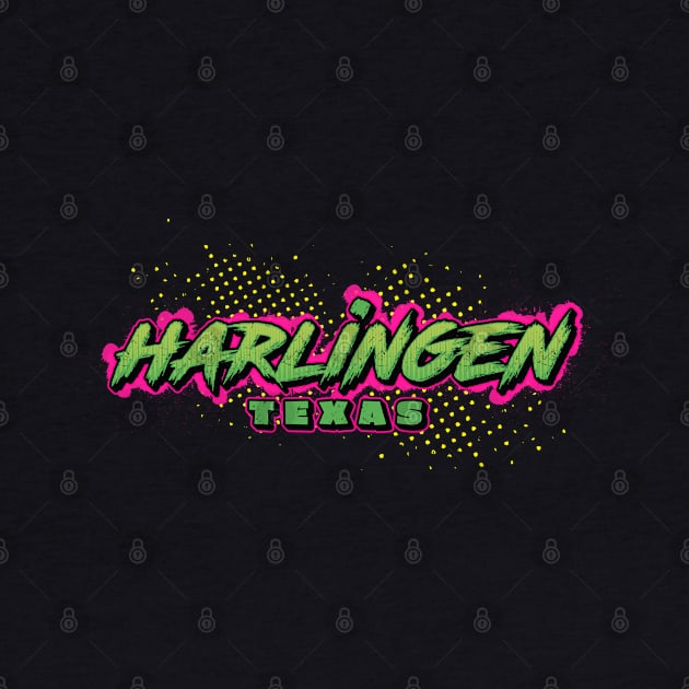 Street Graphic Harlingen Texas by CamcoGraphics